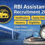 RBI Assistant Recruitment 2025 Notification