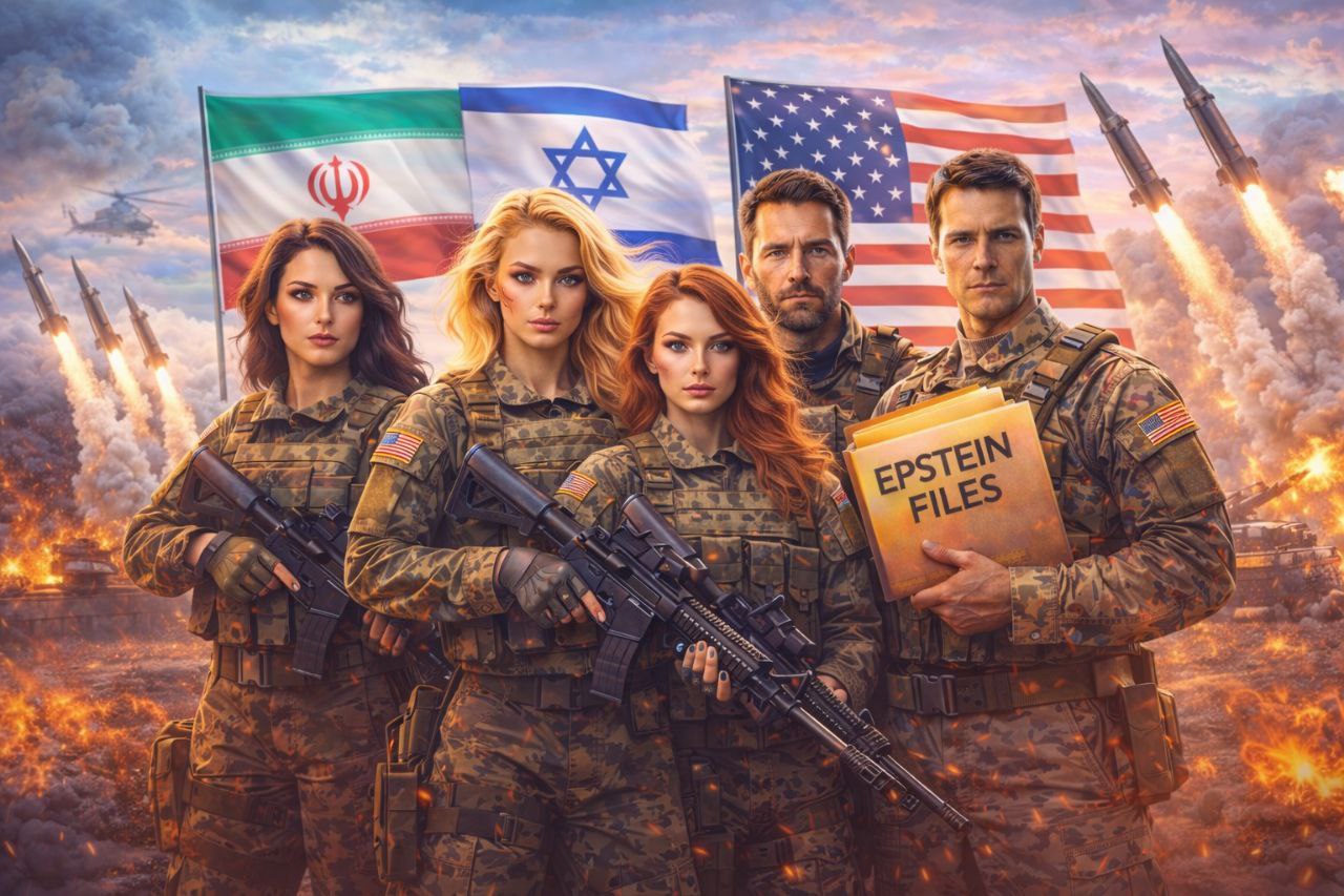 Iran Israel US conflict analysis with military women and men soldiers and global geopolitics theme