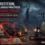 Superstition, fake religious practices and religious fraud legal protection 2026 Maharashtra Black Magic Act image