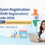 Udyam Registration MSME Registration Guide 2026 India complete business registration process