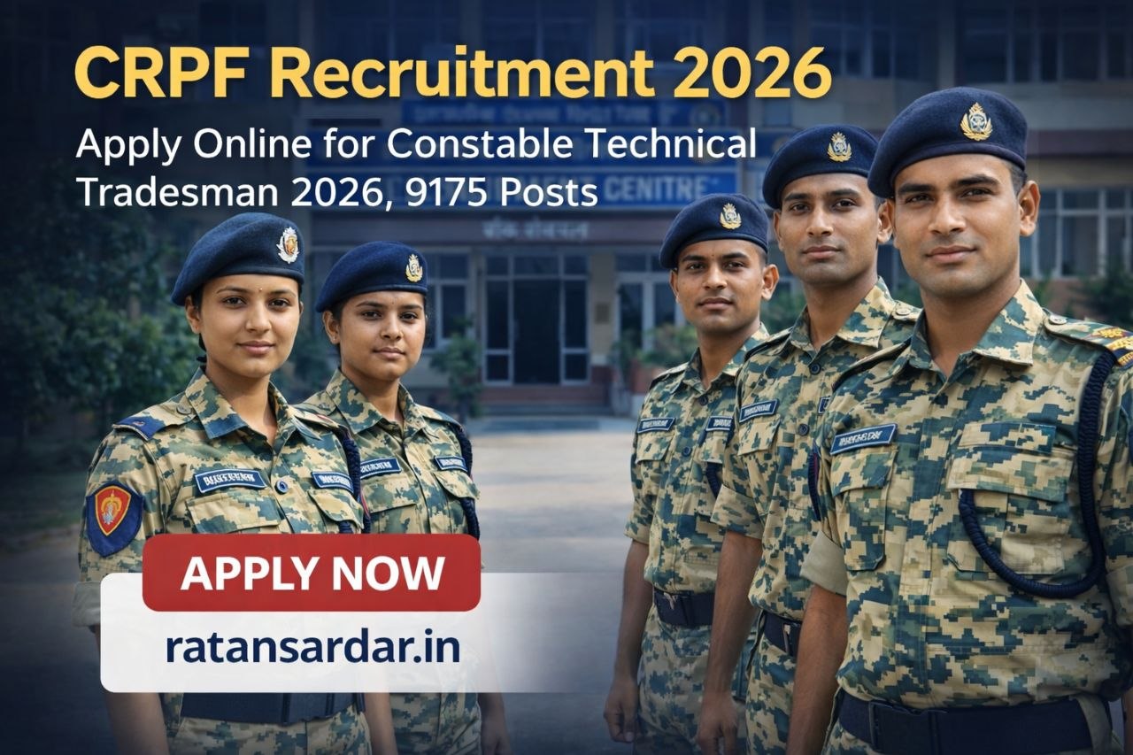 CRPF Recruitment 2026