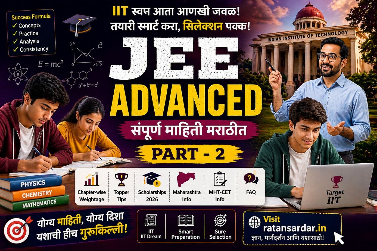 JEE Advanced Marathi Part 2 IIT Guide