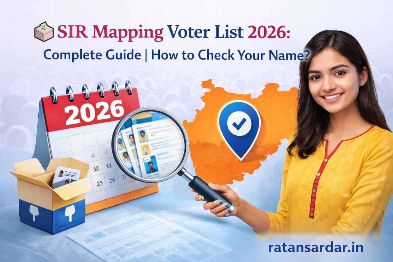 SIR Mapping voter list 2026 complete guide Marathi
